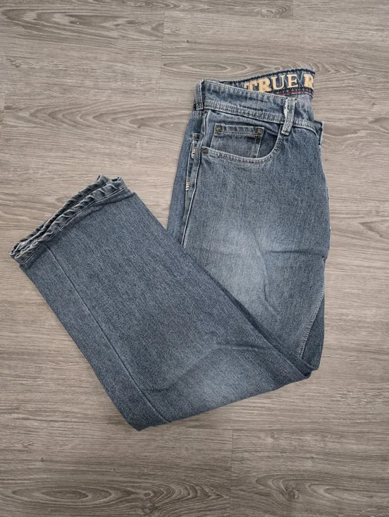 Mens True Religion Straight Leg Jeans - Picture 3 of 6